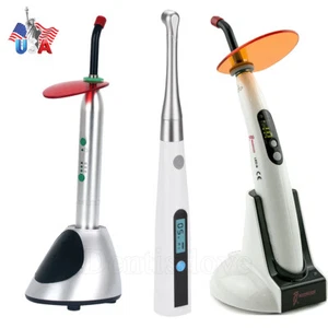 Woodpecker LED B Wireless Dental LED Curing Light 1Sec Cure Resin Wide Spectrum - Picture 1 of 45