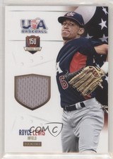 2014 Panini USA Baseball Box Set 15U National Team Jerseys /99 Royce Lewis #51