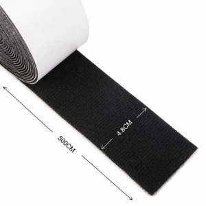 1 Roll 500cm*4.8 cm Squeegee Felt Self-Adhesive Tape Fabric Felt for Car Wraps - Picture 1 of 4