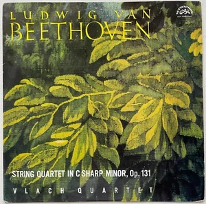 VLACH QUARTET BEETHOVEN String Quartet in C Sharp Minor CZECH SUPRAPHON VG++ - Picture 1 of 3