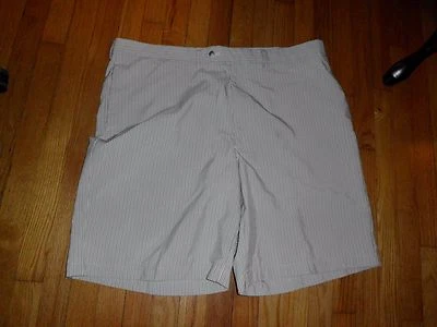 Pantalones Cortos Hombre Haggar Azul/Gris/Rayas Talla 44 Excelente Estado Foto 1 de 2