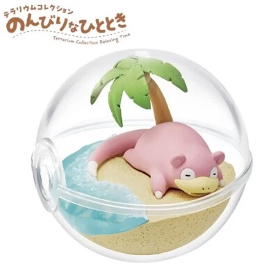 RE-MENT Pokemon Terrarium Collection Relaxing Time Mini Figure Toy #4 Slowpoke - Image 1 of 4