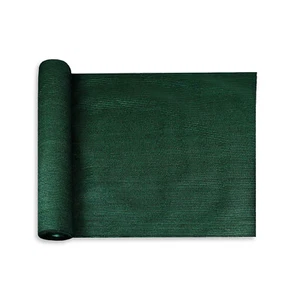 Green 6'-8' Tall Fabric Roll Shade Cloth Fence Outdoor Windscreen Privacy Mesh - Picture 1 of 6