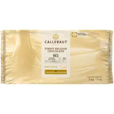 Callebaut Rezept W2 weiße Schokolade Block 11 Pfund - Bild 1 von 3