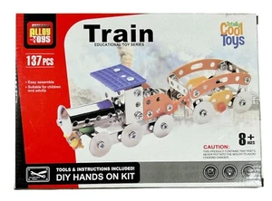 Totally Cool Toys Serie Giocattolo Educativo Treno Fai da Te Hands On Kit (137 Pezzi) - Foto 1 di 1