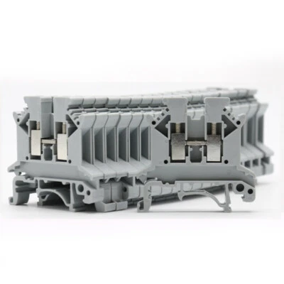 UK 2Pin 17.5-150A Din Rail Terminal Block Wire Connector Copper Conductor - Image 1 of 4