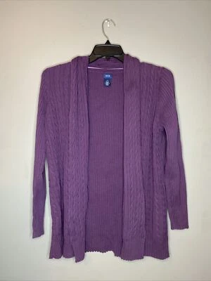 IZOD SUÉTER CÁRDIGAN DELANTERO ABIERTO MUJER - Talla L - 100% Algodón Foto 1 de 4