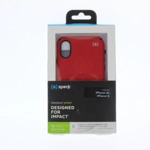 Speck Presidio Sport Case for iPhone XS / iPhone X Red - Picture 1 of 5