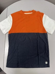 Madison Supply Mens Sz Large Short Sleeve Shirt Terrycloth Auburn or Broncos - Picture 1 of 7