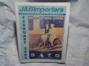 2002 J & B IMPORTERS BICYCLE PARTS & ACCESSORIES CATALOG,Bikes,Trikes, unicycles - Picture 1 of 7
