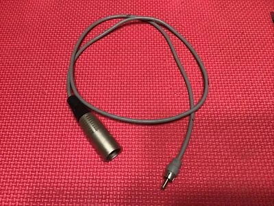 3’  XLR Male to RCA Male Audio Adapter Converter Cable Neutrik NC MC - Image 1 of 2