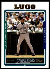 2005 TOPPS JULIO LUGO TAMPA BAY DEVIL RAYS #520