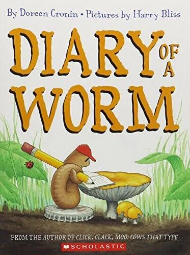 Diary of a Worm - Paperback By Doreen Cronin - GOOD - Image 1 of 1