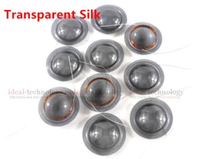 Lot/10pcs of 25.4mm 25.5mm (1 inch) transparent Silk  Tweeters Voice Coil 8Ohm - Picture 1 of 3
