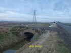 Photo 6x4 Old brick bridge over Moulton River Red Cow Drove near Fosdyke  c2012