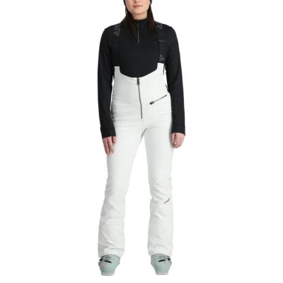 Pantalones con tirantes Spyder Strutt Softshell para mujer - BLANCO - Calce ajustado Foto 1 de 4