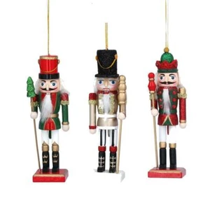 Gisela Graham - Cascanueces de madera Dec x3 - Imagen 1 de 1
