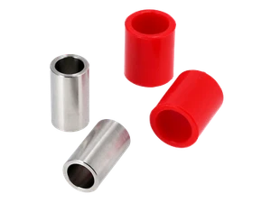 Set:Poly-Pro Schwingenlagerbuchsen, Innenrohr Edelstahl, Motor Schwinge - für Si - Picture 1 of 1