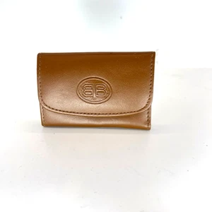 Buxton Genuine Leather 6 Hanger Key-Tainer Holder Brown - Picture 1 of 13