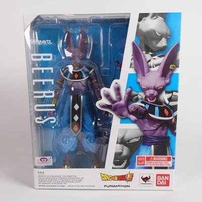 Figura de acción S.H.Figuarts Beerus Dragon Ball Bandai Tamashii Nations Foto 1 de 4