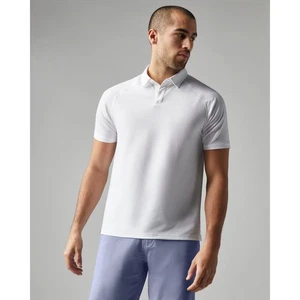 NWT Rhone Delta Pique Polo in White size Large - Picture 1 of 8