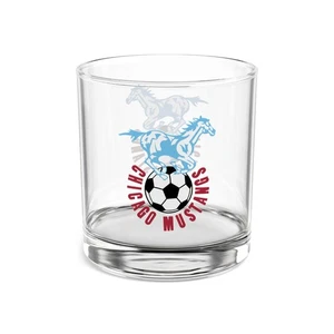 Chicago Mustangs Rocks Glas 10oz - NASL Soccer Team - Bild 1 von 4