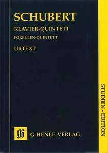 Study Score Schubert Piano Quintet A Major Op Posth 114 D 667 Henle Urtext Book - Picture 1 of 1