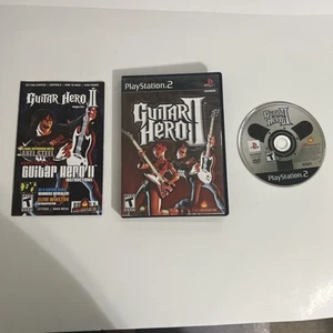 Guitar Hero 2 PS2 PlayStation 2 - Complete CIB w/ Manual Tested - Picture 1 of 9
