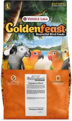 Mezcla Goldenfeast VL Madagascar, bolsa de 17,5 lb, se adapta a todas las etapas de la vida de las aves Foto 1 de 2