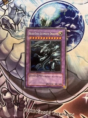(79) Blue-Eyes Ultimate Dragon RP01-EN000 Yu-Gi-Oh Original Print Retro Pack HP - Image 1 of 4