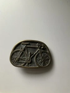 Vintage Belt Buckle 1970’s Classic Antique Bicycle - Picture 1 of 3