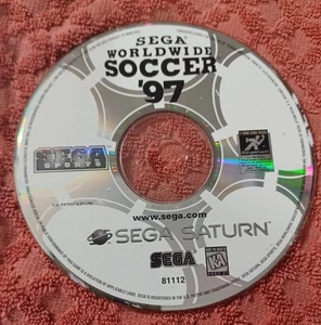 Sega Worldwide Soccer '97 Sega Saturn, 1996 nur Spiel - Bild 1 von 3