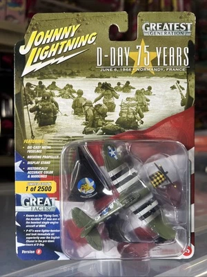 Republic P-470 Thunderbolt Razorback #5 Johnny Lightning Greatest Gen. DDay NEW - Image 1 of 4