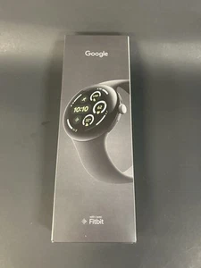 Google Pixel Watch 3 (45mm) Matte Black Aluminum Case / Obsidian Wi-Fi - LTE. - Zdjęcie 1 z 3