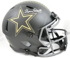 Tony Dorsett Signed Cowboys F/S Salute 2025 Speed Helmet- Beckett W Holo - Picture 1 of 5