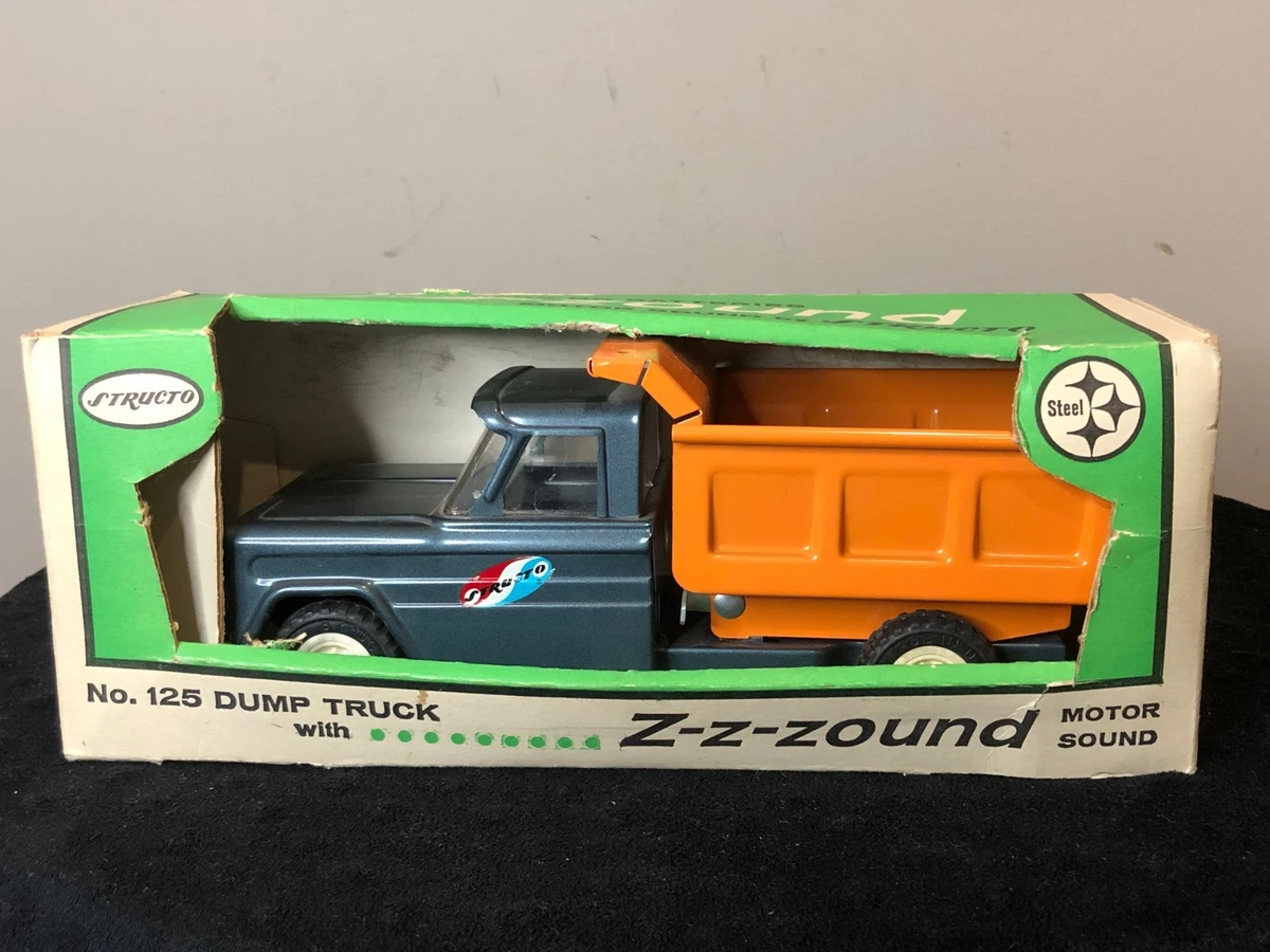 Structo 1960 Year of Manufacture Vintage Manufacture Diecast Dump