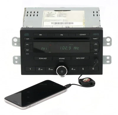 Chevrolet Suzuki 2005-2008 Optra Reno Rádio AM FM mp3 CD com Aux - Parte 98 805 108 - Imagem 1 de 4
