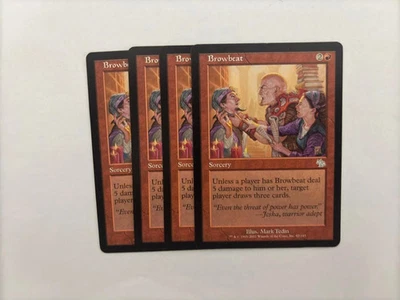 Judgment  MTG  Playset  Browbeat  Magic - Image 1 of 2