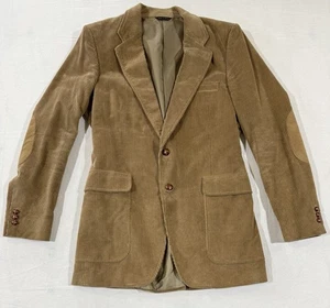 Blazer Vintage Woodmere Para Hombre Pana Tostada Talla 40 X-largo Preppy Neutro Usado en Excelente Condición - Imagen 1 de 10