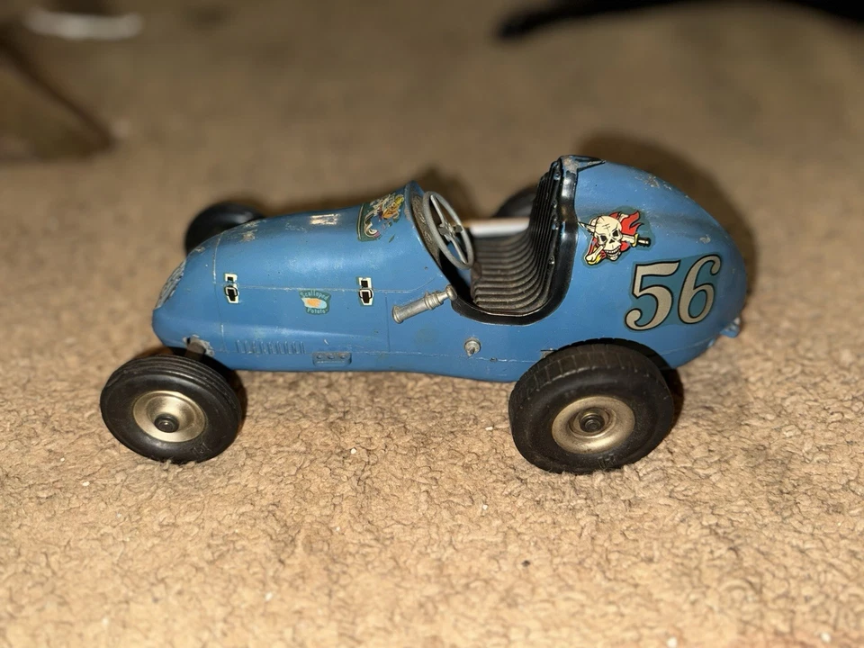 Carro de corrida RARO original dos anos 1950 Ohlsson & Rice Inc. Tether - Imagem 1 de 4
