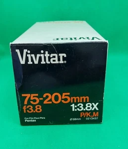 Objektiv Vivitar 75-205 mm in OVP - Imagen 1 de 7