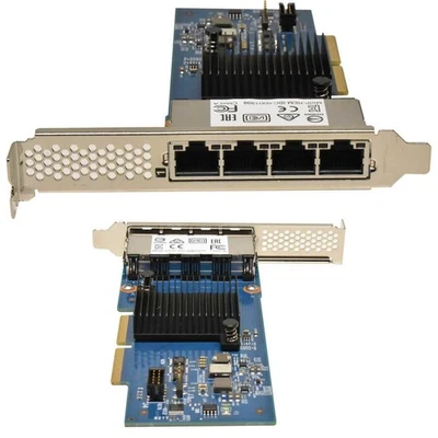 Lenovo Intel I350-T4 ML2 4-Port Gigabit Ethernet Network Adapter 00JY932 FP - Bild 1 von 3