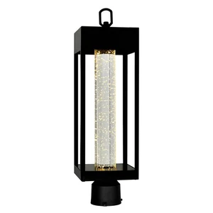 Black LED Outdoor Lantern Head from the Rochester Collection - Picture 1 of 5
