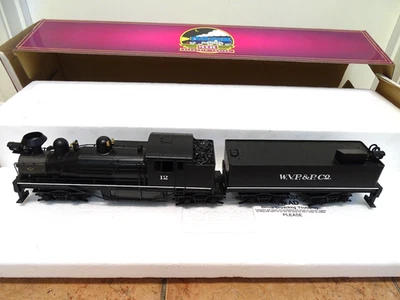 MTH 20-3023-1 O Gauge W.V.P&P. Shay Steam Engine & Tender / FedEx FS - Image 1 of 4