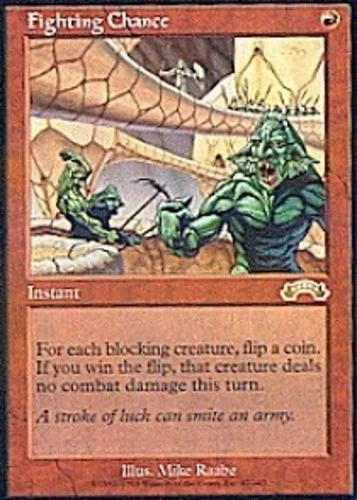 1 x Fighting Chance - Exodus - NM-Mint - MTG - Image 1 of 1