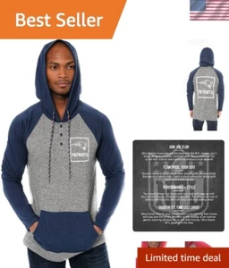 NFL Herren Fleece Hoodie Pullover Sweatshirt - New England Patriots - Größe M - Bild 1 von 7