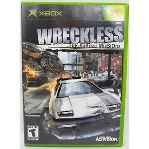 Wreckless The Yakuza Missions Microsoft Xbox 2002 Completo Probado en Caja Original - Imagen 1 de 5