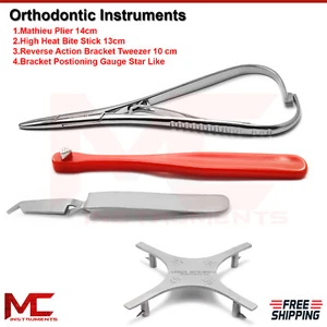 Orthodontist Surgical Bracket Positioning Instruments Dental Braces Adjusting    - Bild 1 von 5