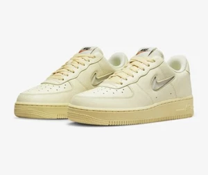 Nike Air Force 1 Low Coconut Milk Lemon Wash Uk 6 🚚Same Day Dispatch📦Free P&P✅ - Picture 1 of 7
