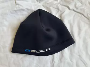 SOLA Black Neoprene Type Beanie Cap - Picture 1 of 6